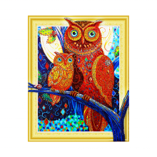 5d DIY Patterns Cute Owl Diamond Embroidery Rhinestone Painting Kits for Adults Kids